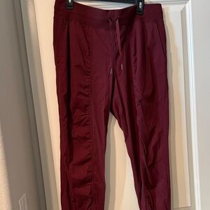 Lululemon Athletica Burgundy Ankle Pants